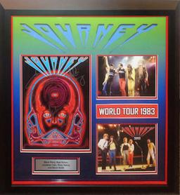 Journey Signed "World Tour 1983" Collage