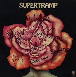 Supertramp Band Signed Supertramp Self Titled Album