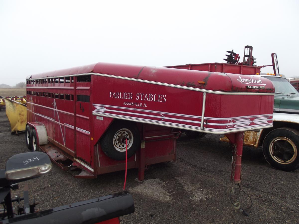 Arrowhead 6x20 Gooseneck Livestock Trailer