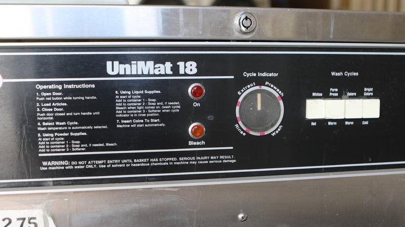 Unimat 18 Commercial Washer