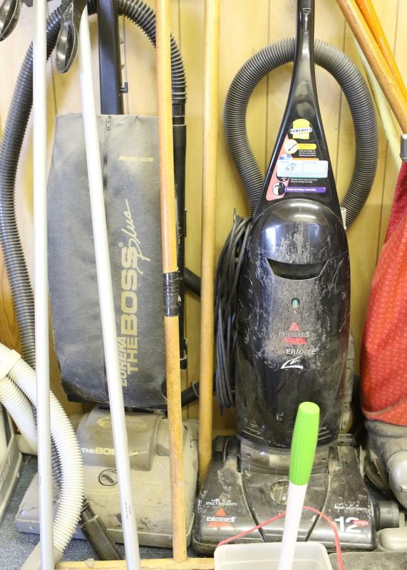 Vacuums, Brooms, Cleaning Equipment