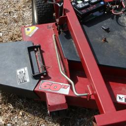 60" Swisher pull behind finish mower