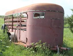 1977 Hale Livestock Trailer