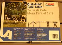 Quick -Fold caf‚ Table