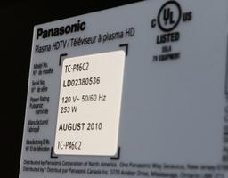 Panasonic 46" Flat Screen TV