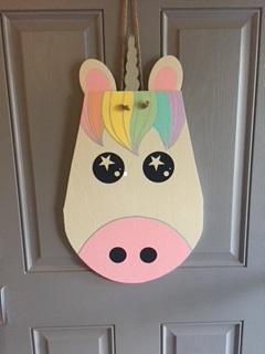 Unicorn Door Hang