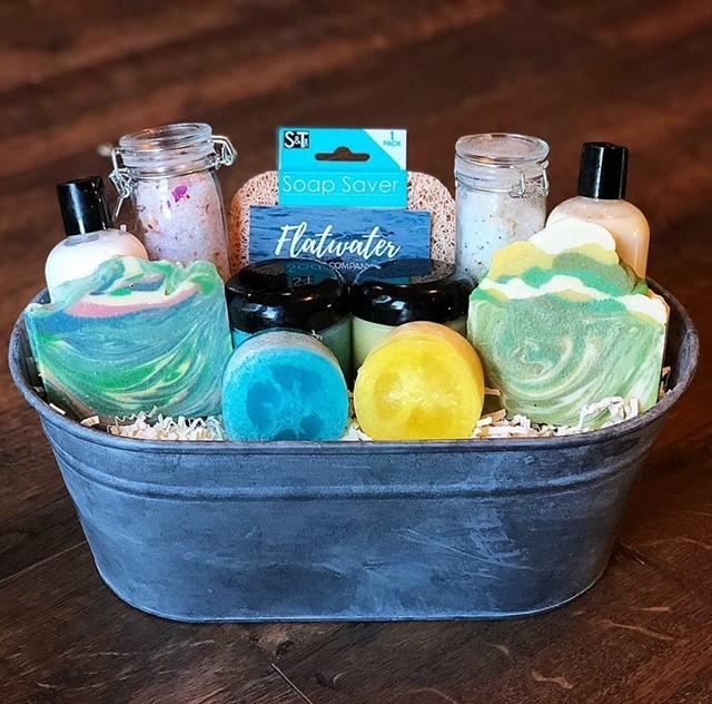 Flatwater Soap Basket