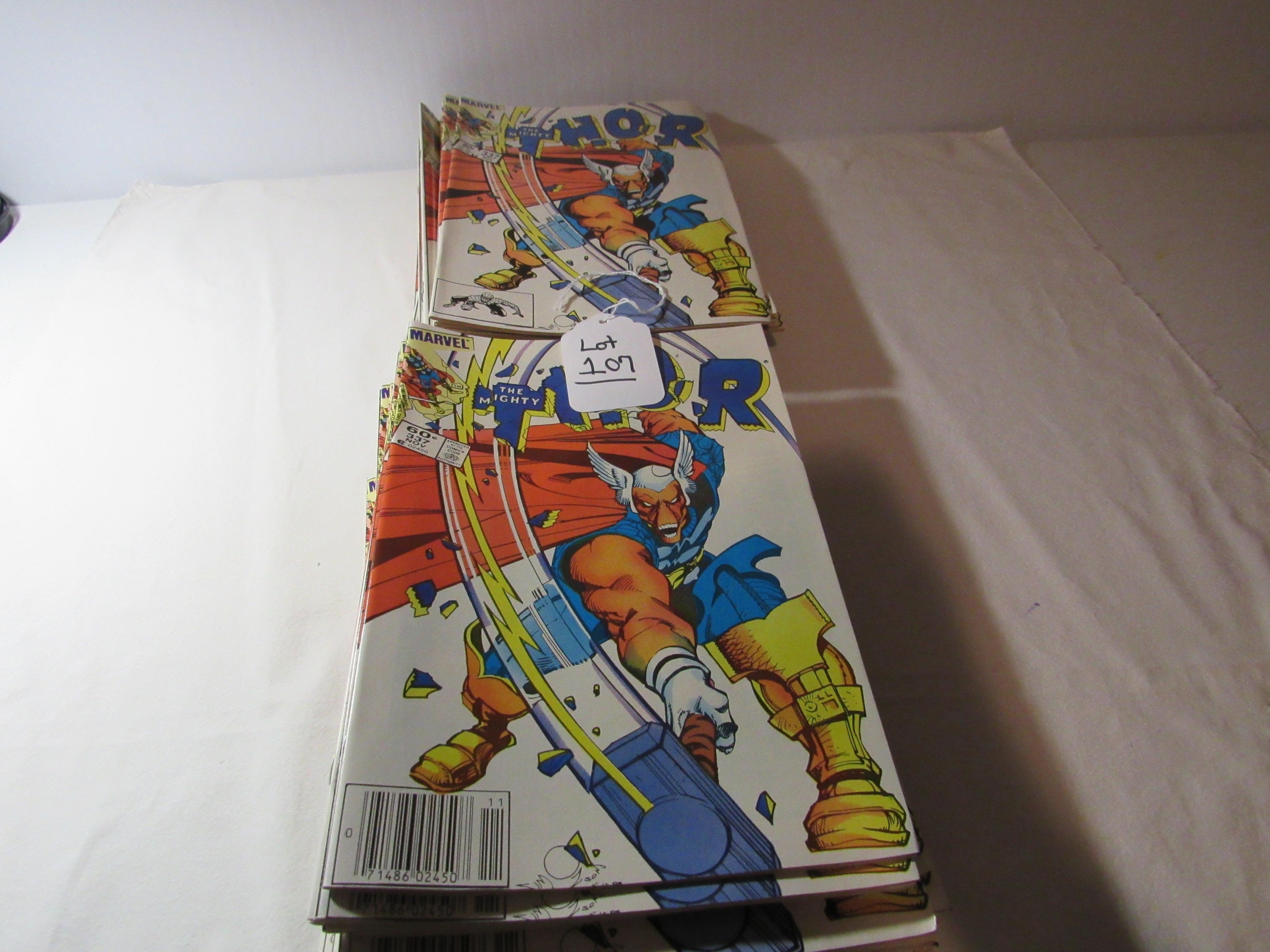 LOT OF 50 COMICS INCLUDING: THE MIGHTY THOR VOL 1, NOV. 1983 NO. 337