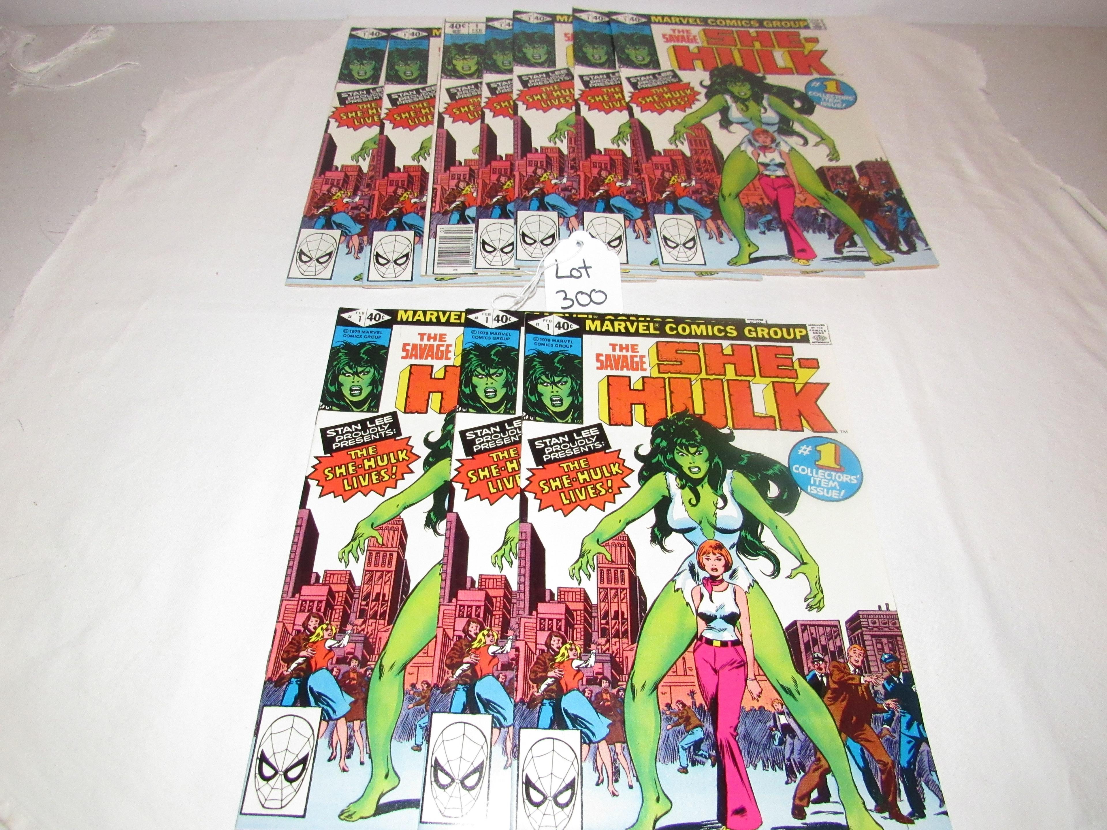 THE SAVAGE SHE-HULK VOL 1 NO. 1 FEB 1980 (10 COPIES)