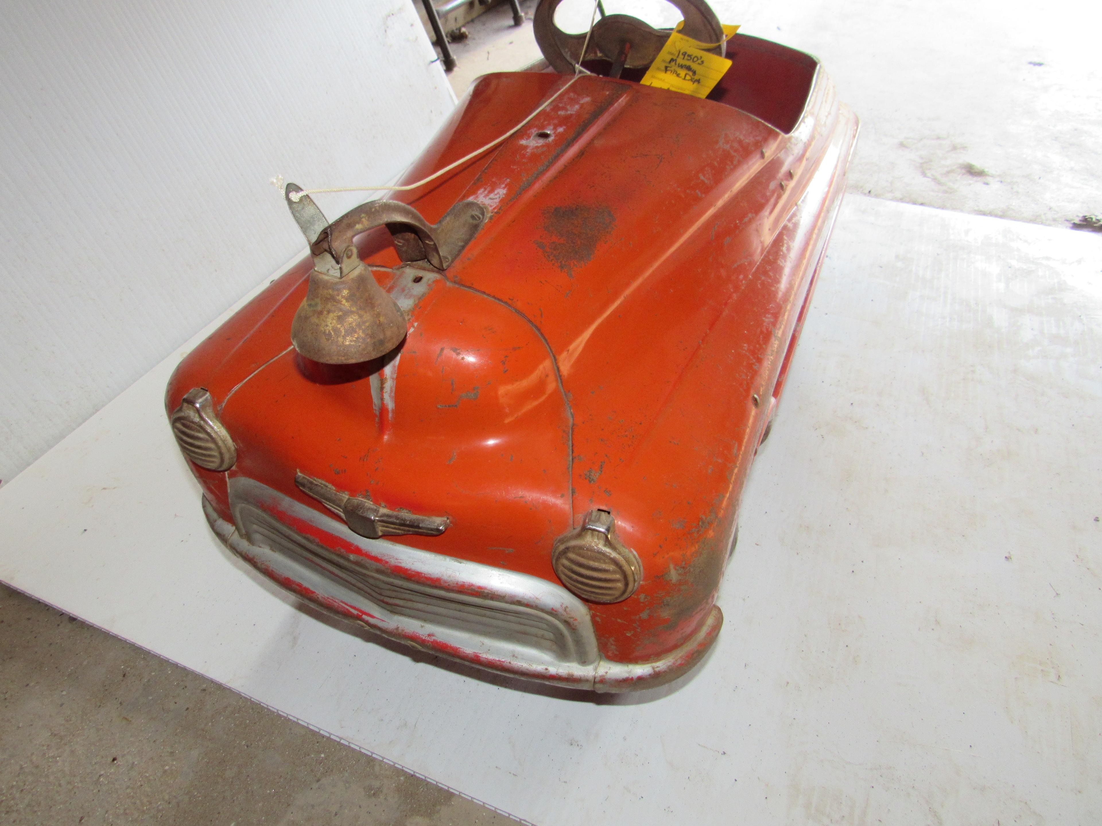 1950's VERY RARE, MURRAY, FIRE DEPT. CHIEF