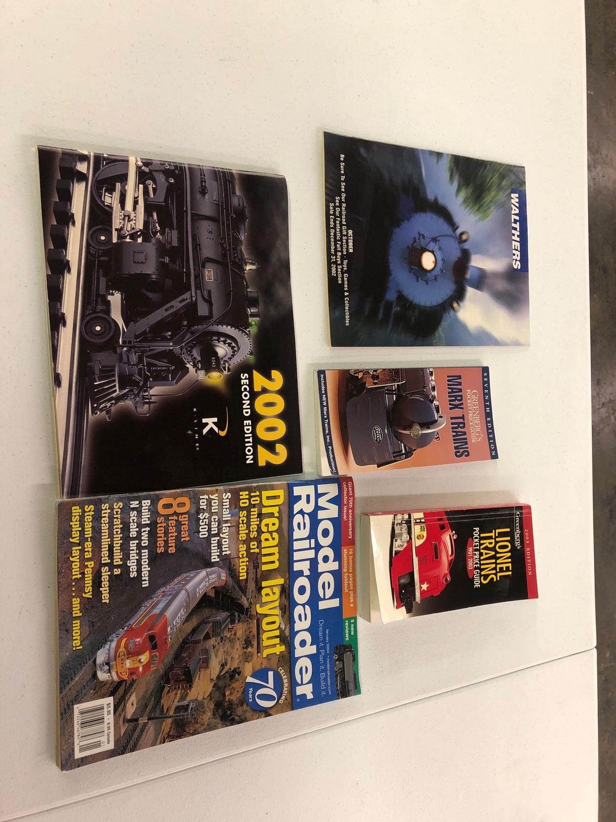 Various train books