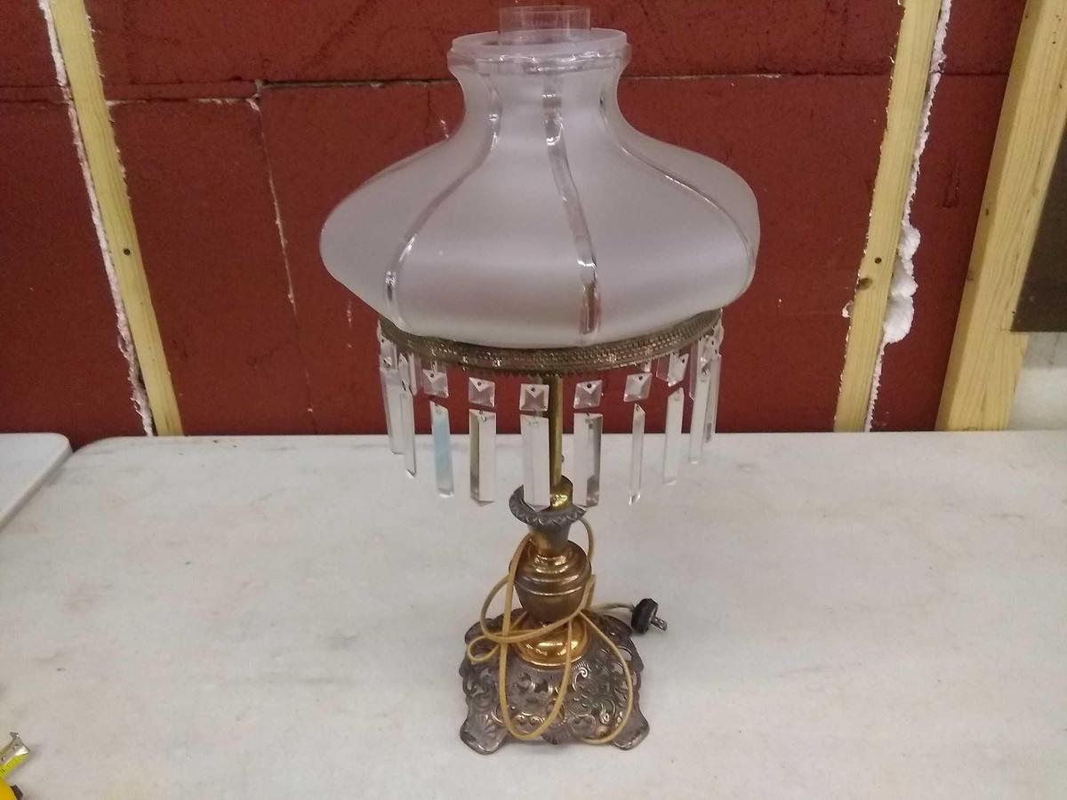 Vintage metal lamp