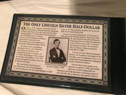 The only Lincoln silver half dollar