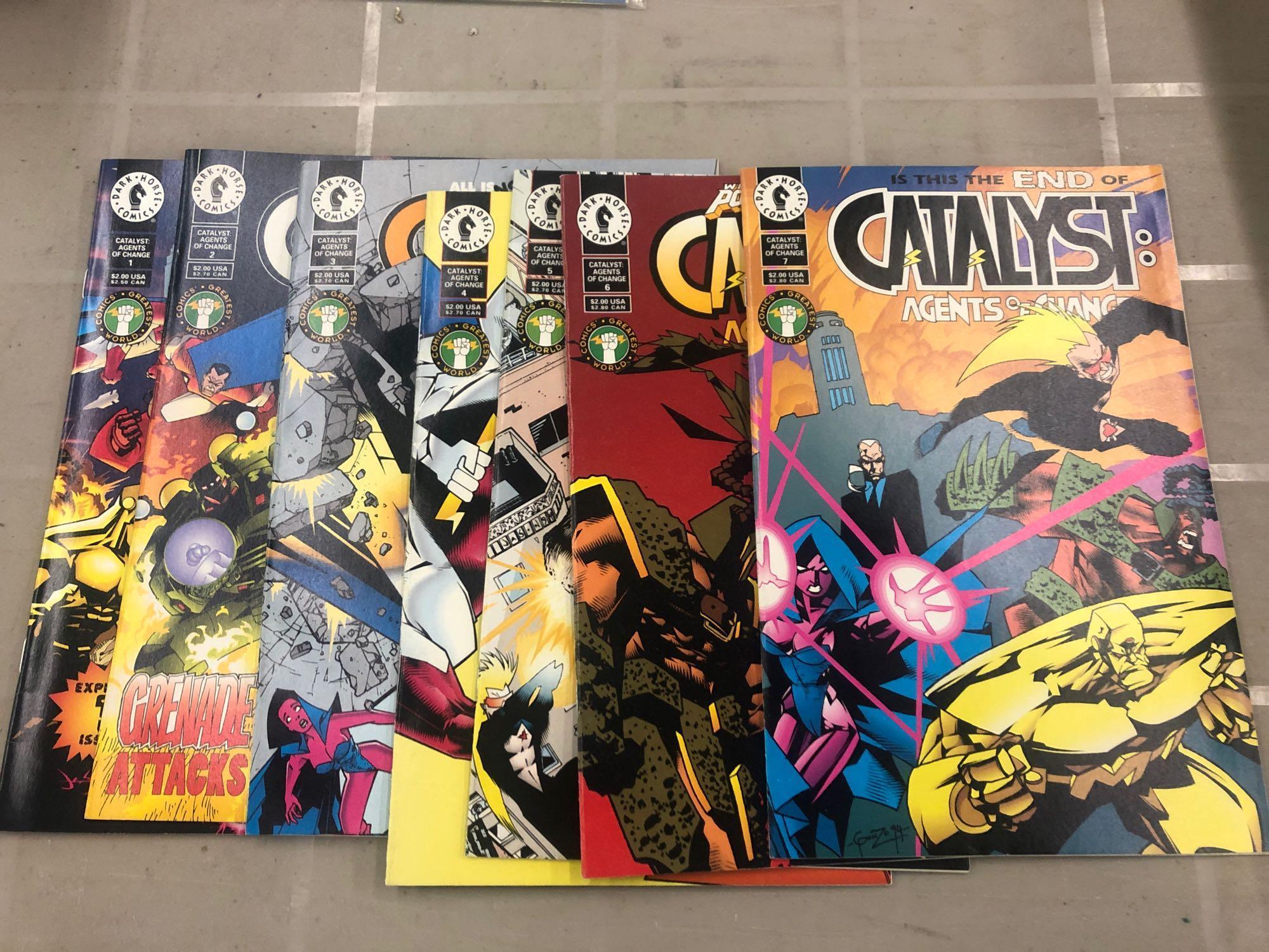 Assorted comic books