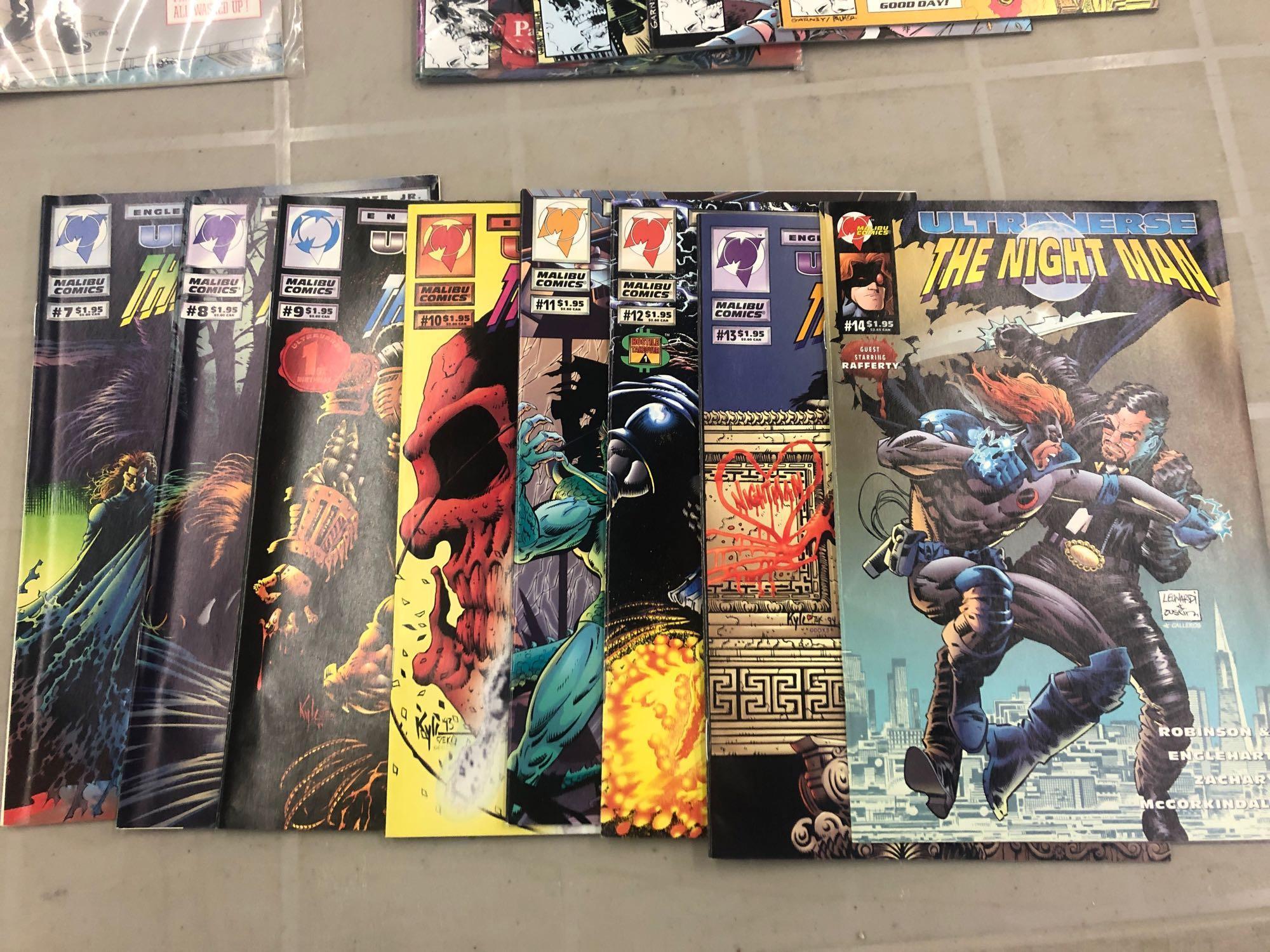 Assorted comic books