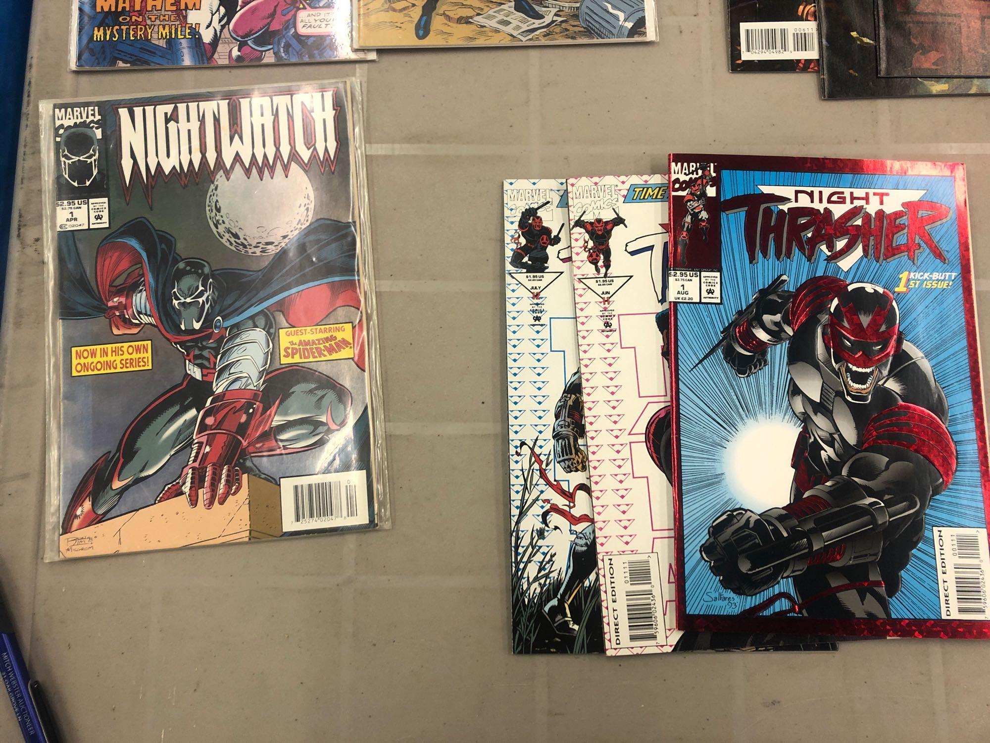 Assorted comic books