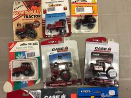 Ertl case I H 1/64 scale Diecast tractors