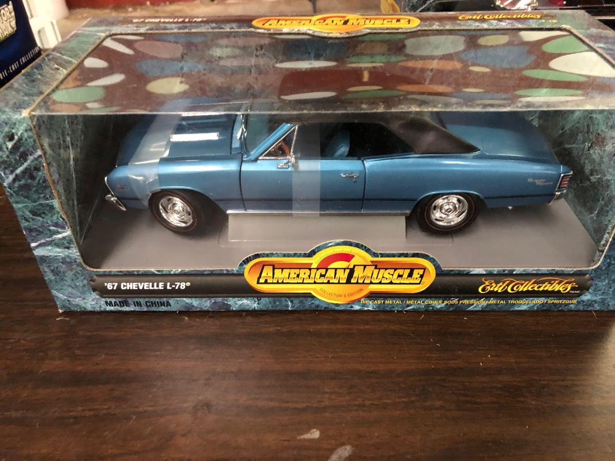 American muscle 67 Chevelle L 78 Ertl 118 diecast