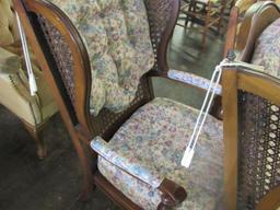 LOT OF 2 ANTIQUE CHAIRS