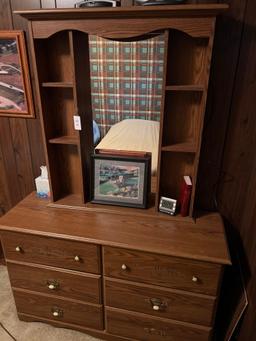 DRESSER WITH MIRROR