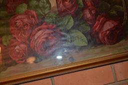 26 in. x 17 in. Paul DE Longpie floral picture