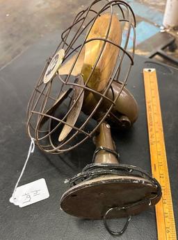 EMERSON ELECTRIC BRASS BLADE FAN