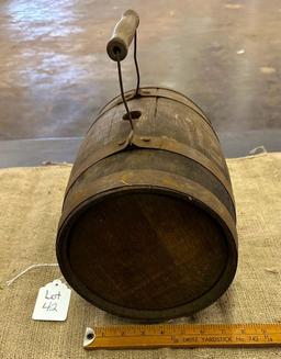 SMALL WOODEN WHISKEY WINE BARREL