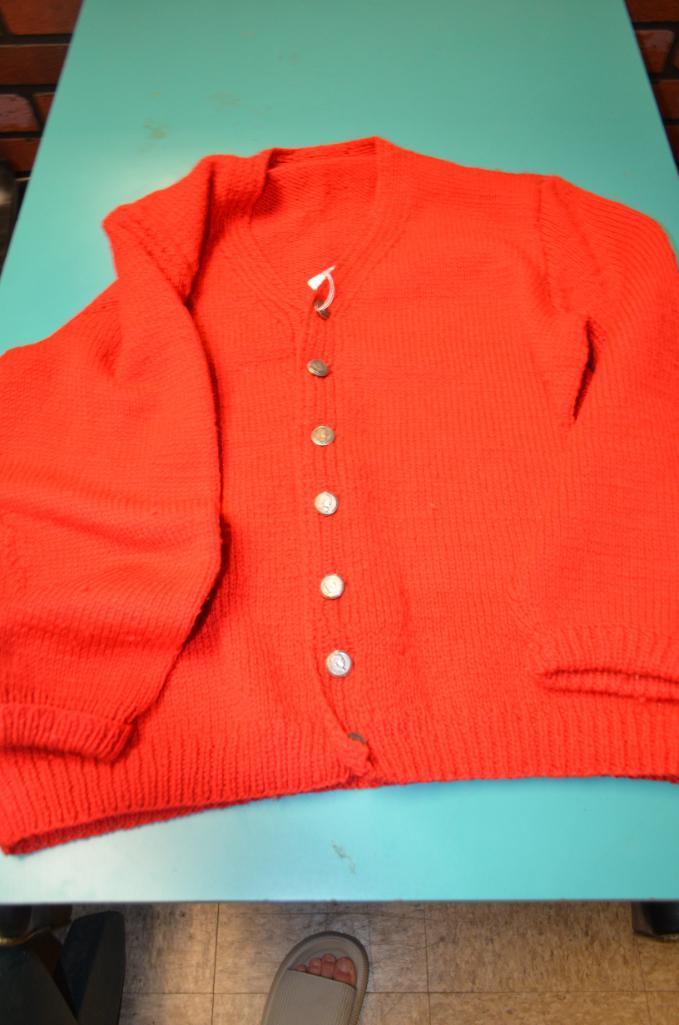 Vintage wool ladies sweater