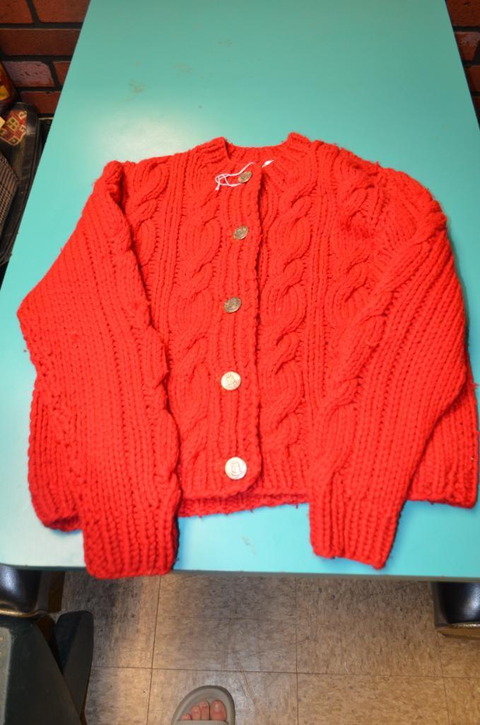 Vintage wool ladies sweater