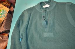 LL Bean 100% cotton Green sweater