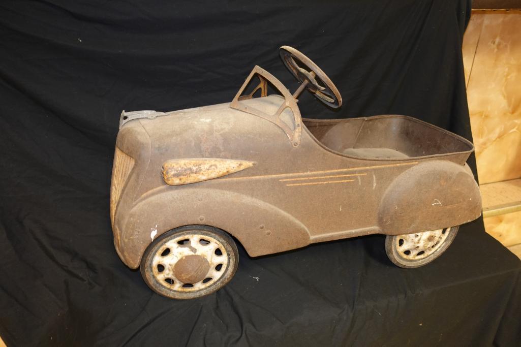 Early & Rare Antique Pedal Car