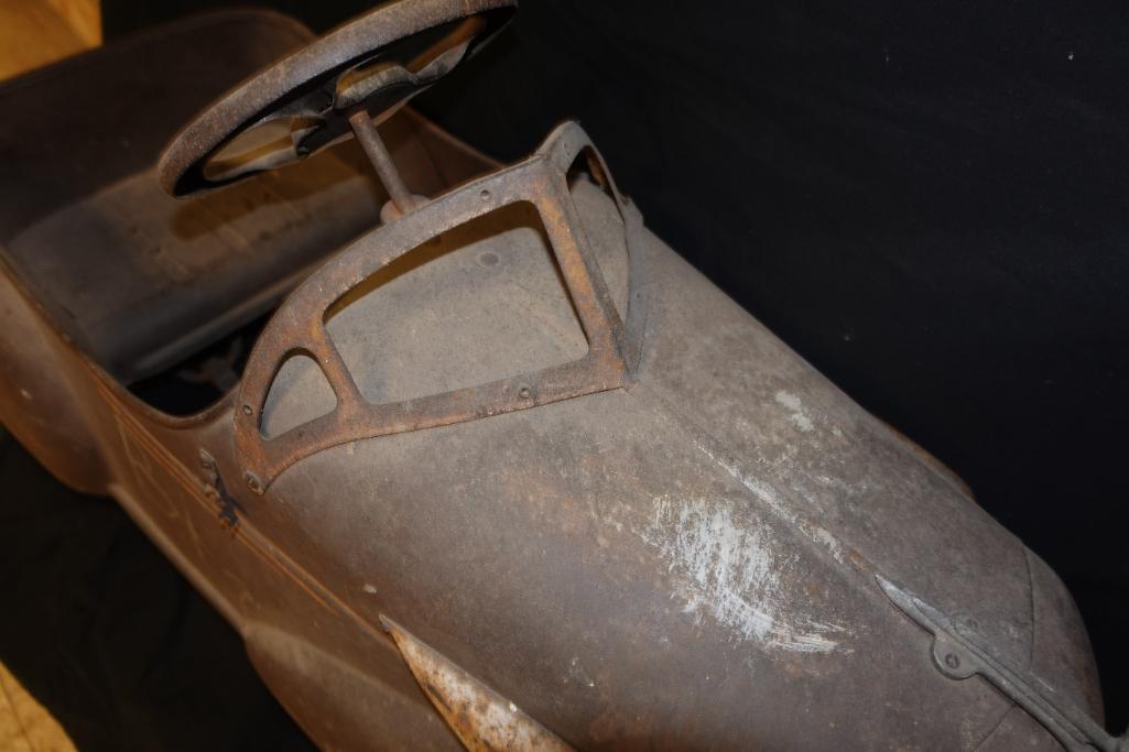 Early & Rare Antique Pedal Car
