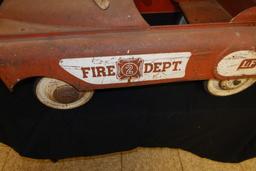 L&F Fire Dept. No. 2 Antique Pedal Car