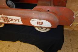 L&F Fire Dept. No. 2 Antique Pedal Car