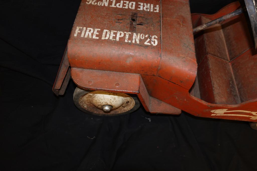 Vintage Pumper Fire No. 26 Ride-On Toy