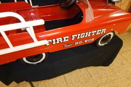 Sears Fire Fighter No.8 Vintage Pedal Car