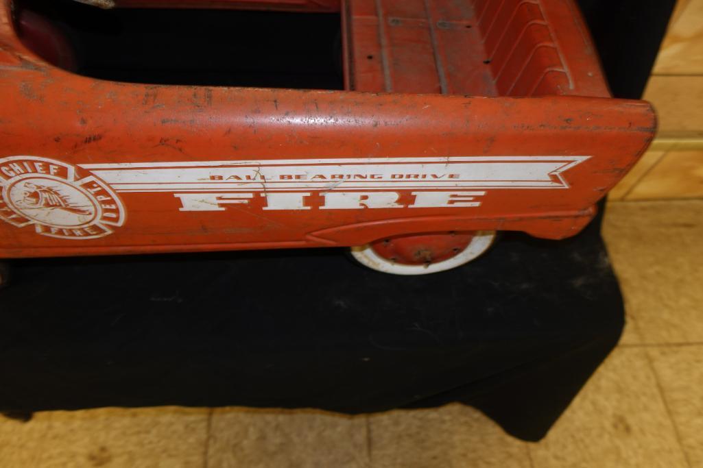 City Fire Chief Dept. Pedal car