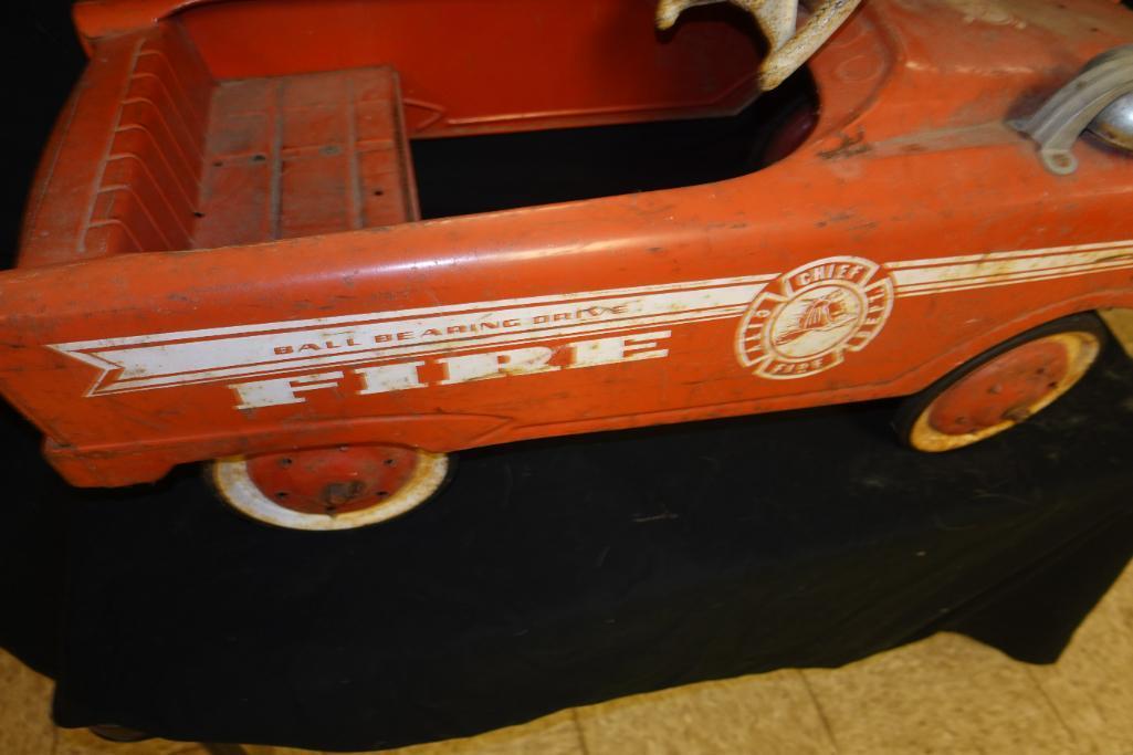 City Fire Chief Dept. Pedal car