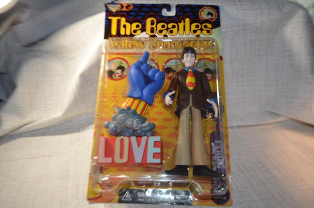 McFarlane Toys The Beatles Yellow Submarine Paul With Glove and Love Base