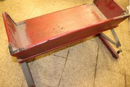 Buggy Spring Seat in red paint