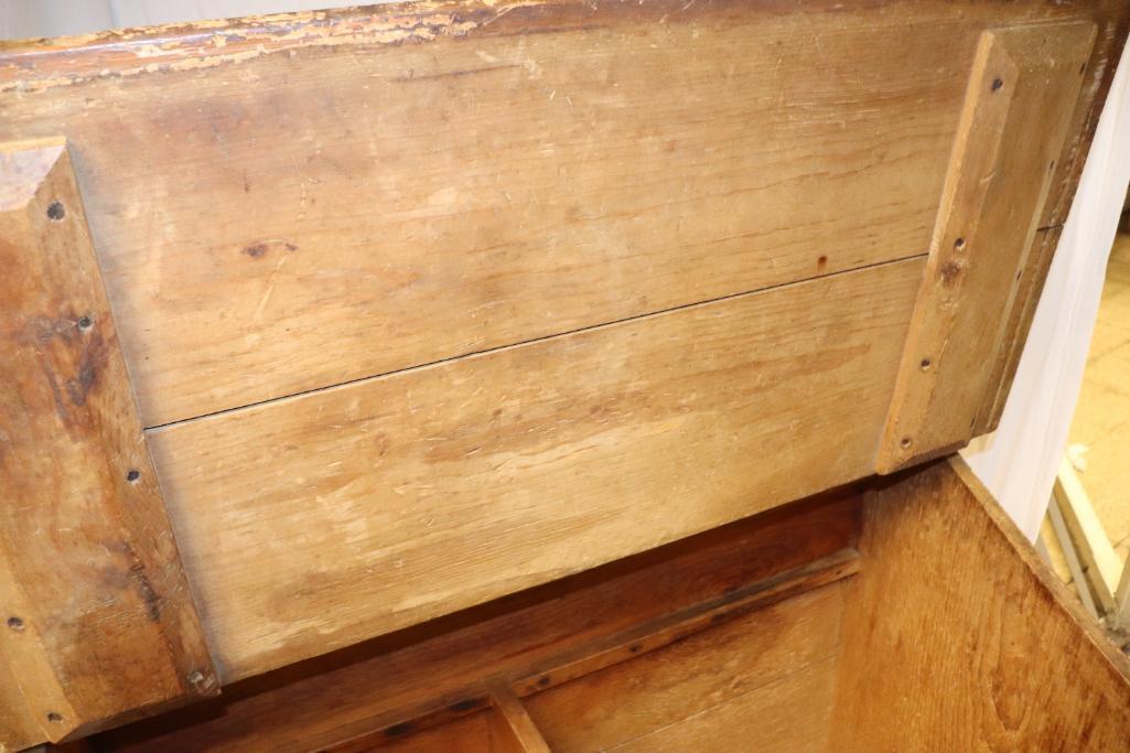 Rustic Divided Wood Produce box