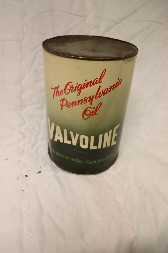 5 quart Valvoline Oil Can