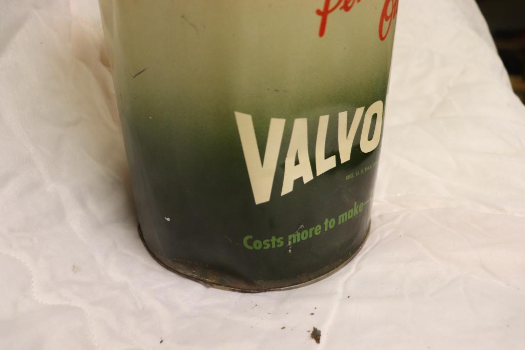 5 quart Valvoline Oil Can