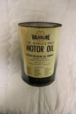 5 quart Valvoline Oil Can