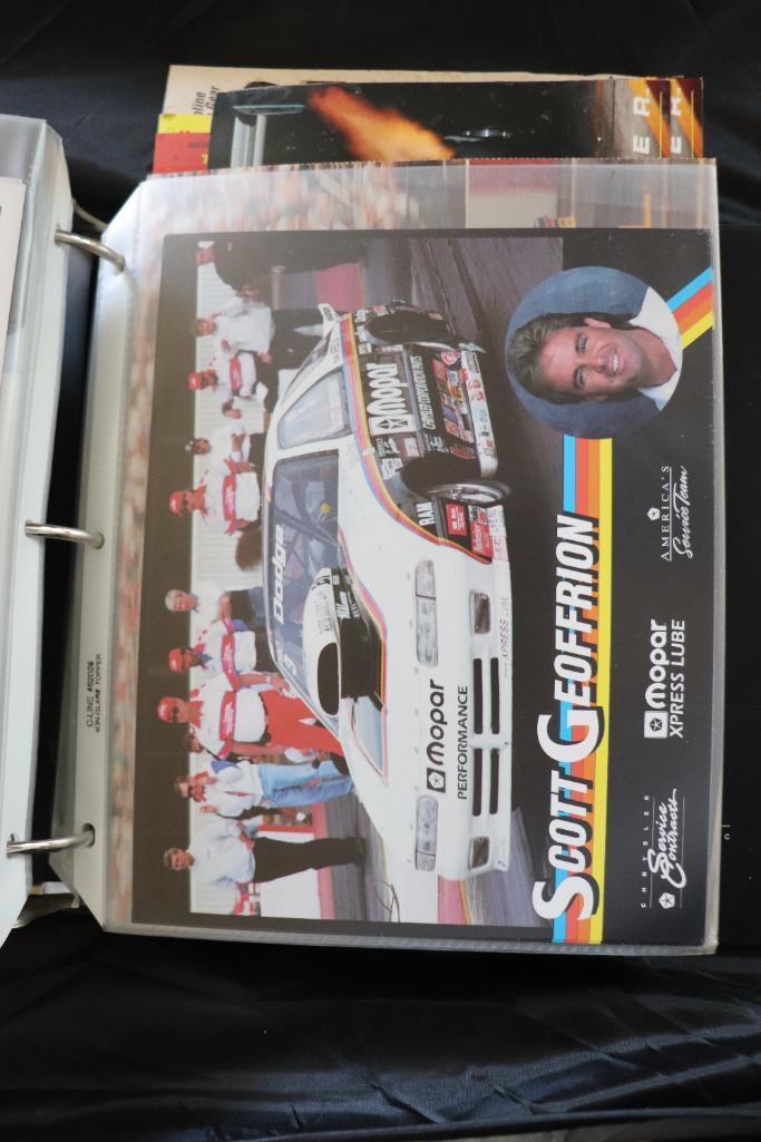 Binder of NHRA Brochures