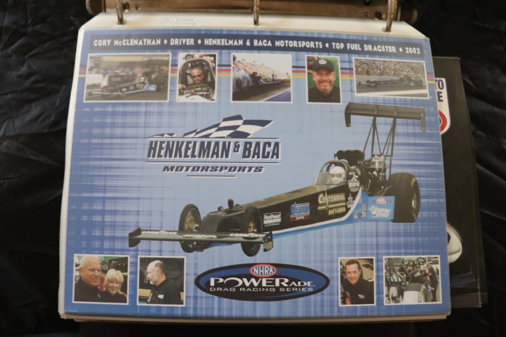 Binder of NHRA Brochures