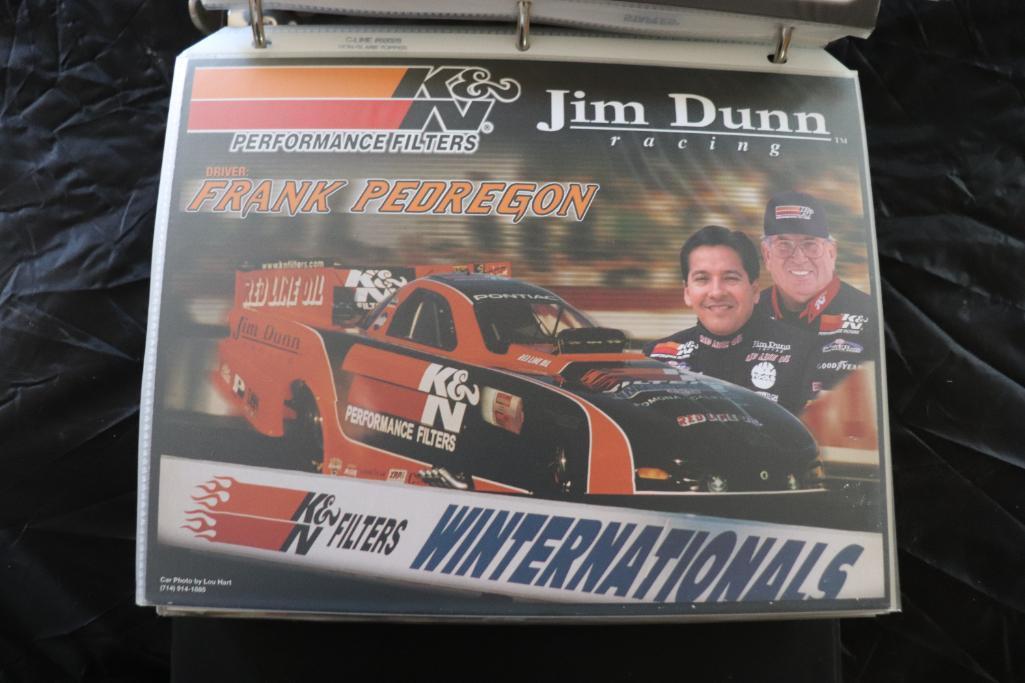 Binder of NHRA Brochures