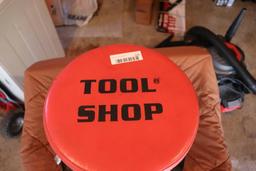 Tool Shop Rolling Shop Stool