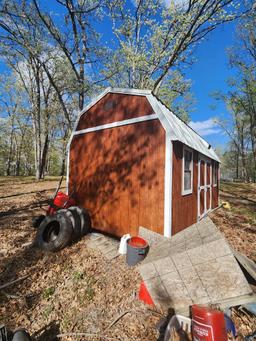 10 ft. x 20 ft. Chicken Shed with contents