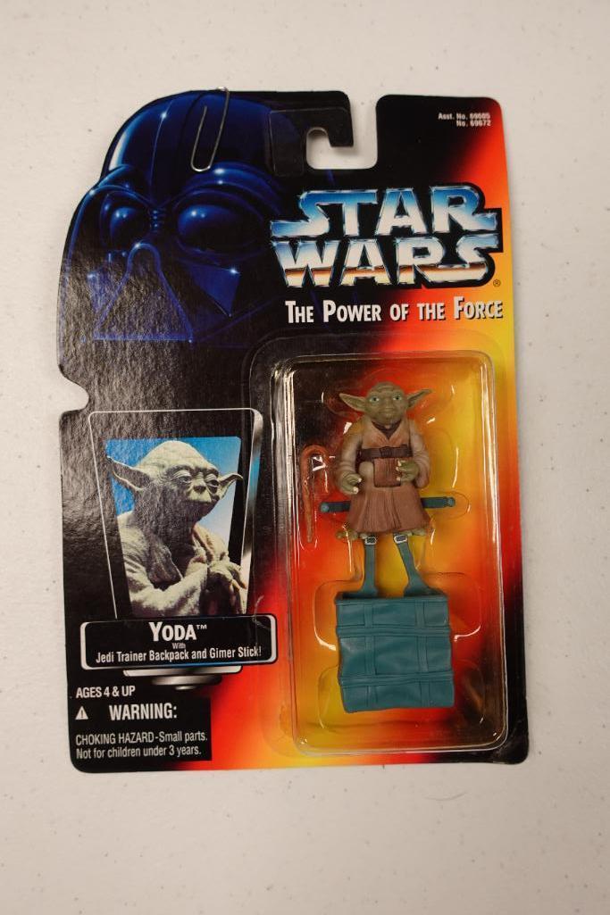 Kenner Star Wars The Power Of The Force Yoda Jedi Trainer and Gimer Stick